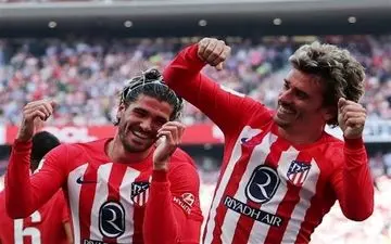 اتلتیکومادرید برد و به سهمیه لیگ قهرمانان نزدیک‌تر شد 