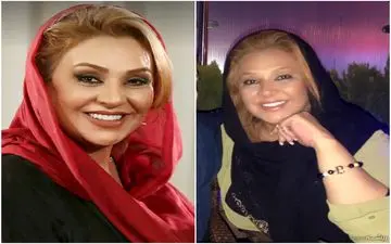 نسرین مقانلو همسر و پسرانش در یک قاب