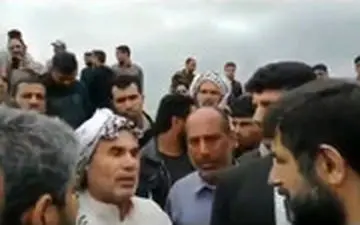 عذرخواهی استاندار خوزستان از پیرمرد سیل‌زده