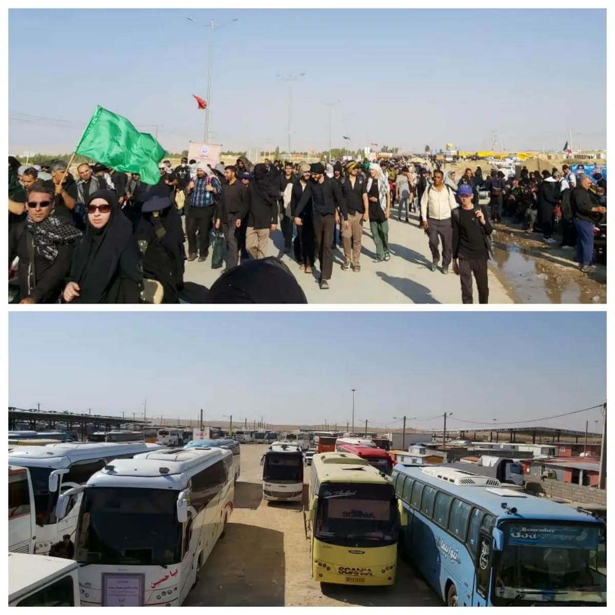 ‍ تردد 290 هزار زائر اربعین از مرز مهران