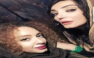 سلفی لیلا بوشهری به همراه دخترش (عکس)