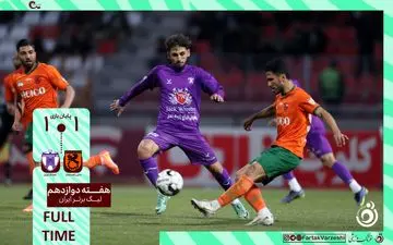 خلاصه بازی مس رفسنجان 1 - هوادار 1 + ویدئو