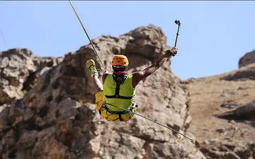 گزارشی جذاب از ترس و هیجان سقوط