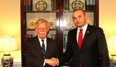 بولتون با نخست وزیر گرجستان دیدار کرد