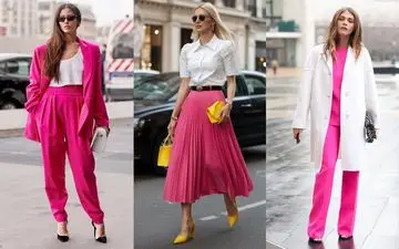 رنگ سرخابی با چی ست میشه؟ ترکیب‌های شیک و خاص با رنگ سرخابی برای استایل چشم‌نواز