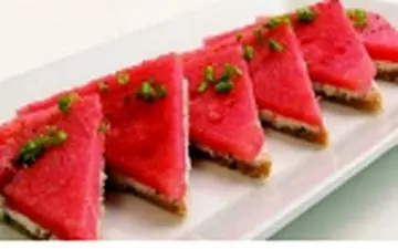 ساندویچ هندوانه؟ بله.تعجب نکنید| بیاید اینجا تا بهتون بگم چیه!