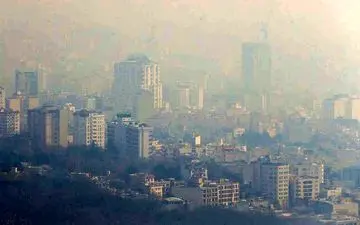 هوای تهران در وضعیت بنفش؛ هوا برای همه افراد بسیار ناسالم است