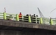 دومین خودکشی دختر ان اصفهانی از روی پل ها +عکس