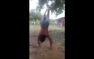 استعداد باورنکردنی نوجوان هندی در انجام حرکات ژیمناستیک!