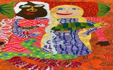 درخشش عضو هنرمند کانون استان کرمانشاه در نمایشگاه بین المللی نقاشی چین
