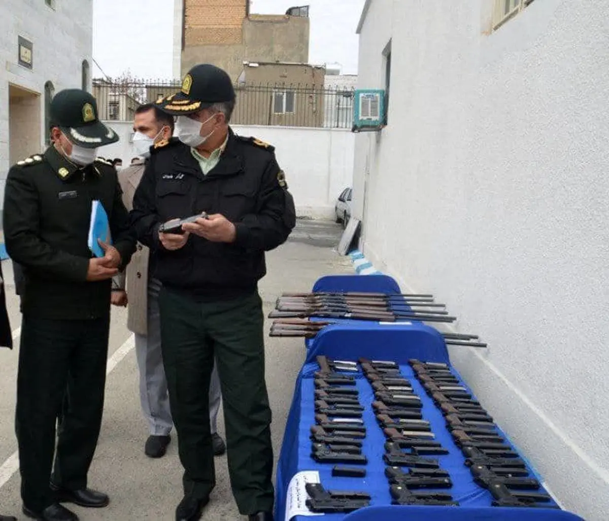  ‍ کشف ۱۳۳ قبضه اسلحه جنگی و شکاری در کرمانشاه