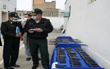  ‍ کشف ۱۳۳ قبضه اسلحه جنگی و شکاری در کرمانشاه