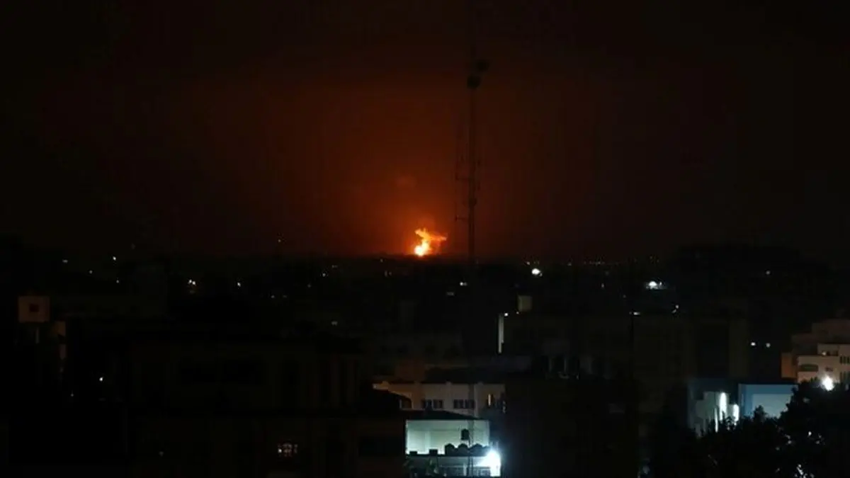 حمله رژیم صهیونیستی به نوار غزه/از تلفات اطلاعی در دست نیست