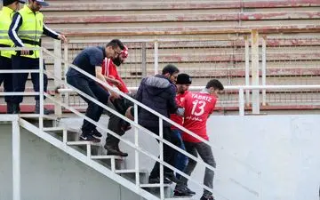 هوادار تراکتور دچار حمله قلبی شد (عکس)