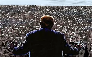 ترامپ نهادها و رویه‌های سیاسی را زیر سوال می‌برد!