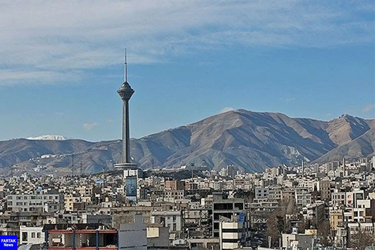 هوای تهران در ۲۴ ساعت گذشته قابل قبول بود/ شاخص ۱۰۷ است
