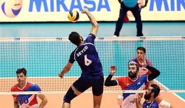 شکست والیبال ایران مقابل مدافع عنوان قهرمانی