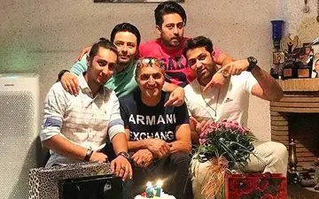 جشن تولد فریدون آسرایی در کنار دوستانش + عکس
