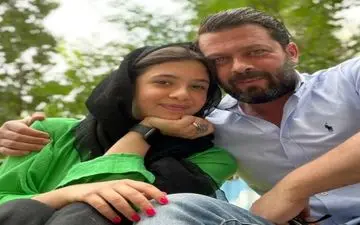 پژمان بازغی به سبک خودش تولد نفس دخترش را تبریک گفت! + عکس