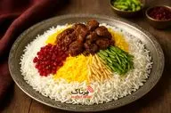 طرز تهیه قیمه‌نثار قزوین؛ نگین رنگارنگ سفره‌های مجلسی