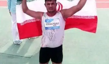 ورزشکار کرمانشاهی مدالش را به ورزشکاران و مردم فلسطین اهدا کرد
