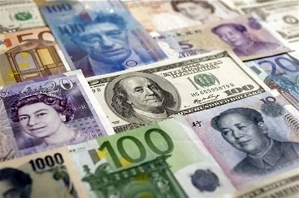  افت ارزش مبادله ای 22 ارز در بانک مرکزی