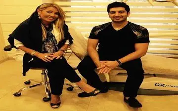 عکس منتشر شده از فرزاد فرزین در مطب خانم دکترمعروف! + عکس