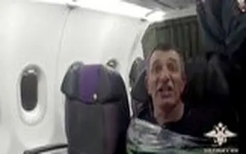 اقدام عجیب مسافر مست در داخل هواپیما
