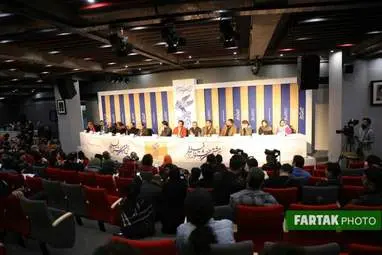 گزارش تصویری از کنفرانس خبری فیلم " ابر بارانش گرفت "