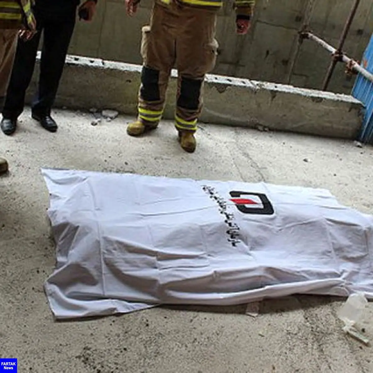 سقوط مشکوک دختر 14 ساله در ساوه از طبقه هفتم یک برج