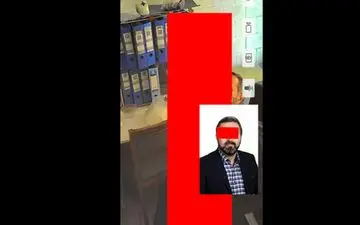 فیلم و عکس های برهنه فاش شد و مدیر بی آبرو و زن شوهردار بازداشت شدند