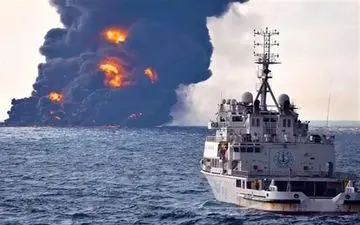  تردید چینی‎ها در بیرون کشیدن لاشه نفتکش سانچی 