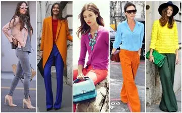 اصول ست کردن رنگ لباس ها / خوب و بد را بشناسید