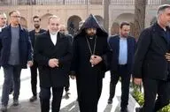 
بازدید وزیر امور خارجه از کلیسای وانک در دومین روز سفر به اصفهان
