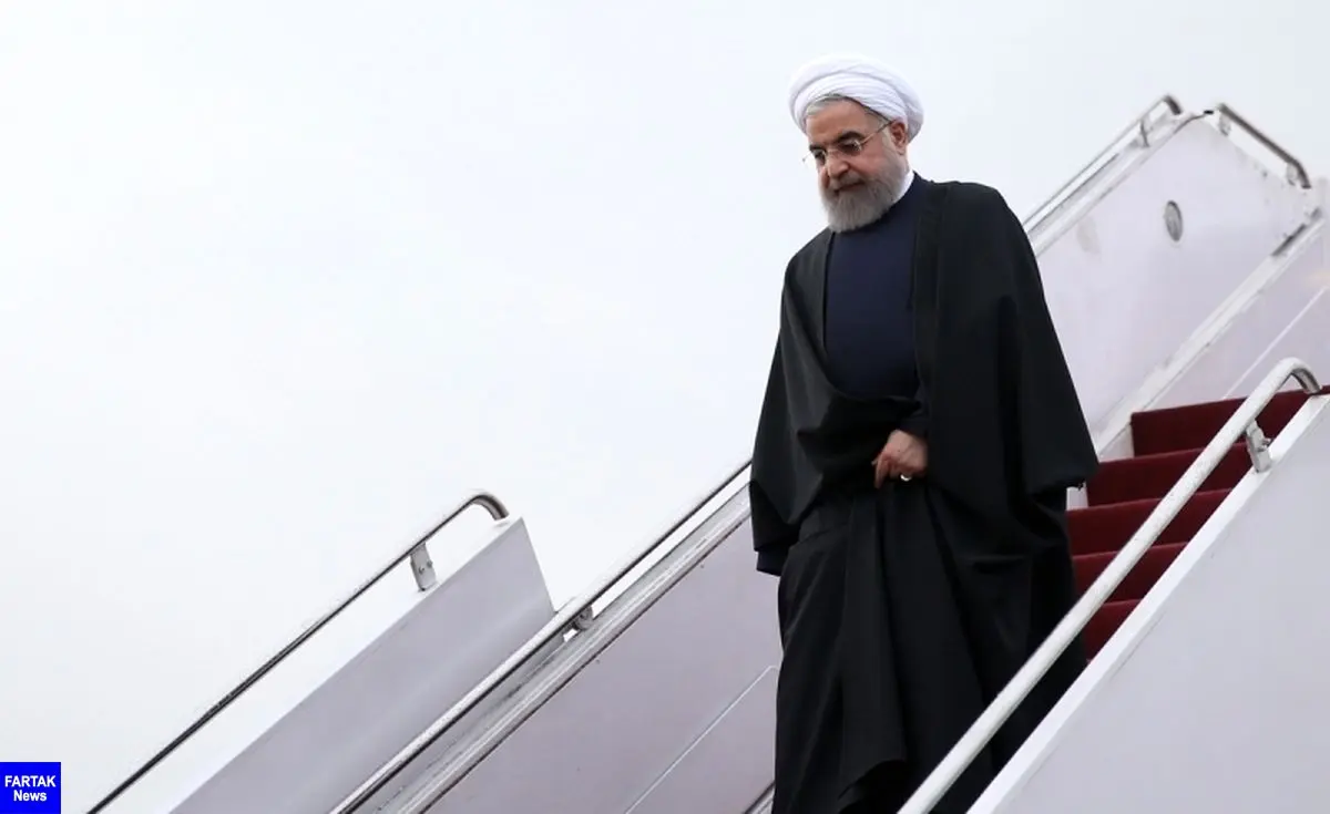  رئیس جمهوری وارد استان بوشهر شد