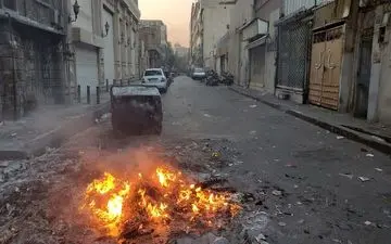 حمله اغتشاشگران به پاکبان و شهردار شب منطقه 5تهران