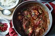 طرز تهیه خورش فسنجان مجلسی با طعمی به یادماندنی + ویدئو