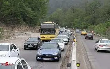 وضعیت جاده‌های شمال در روز دهم فروردین 1401