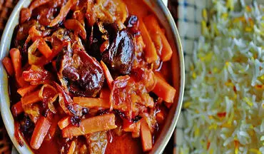 طرز تهیه خورشت هویج و آلو| واقعا بی نظیره!