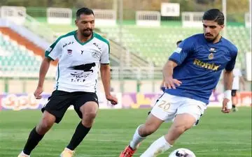 تقسیم امتیاز ذوب‌آهن و ملوان در فولادشهر/ تیم حدادی‌فر همسایه قعرنشین‌ها