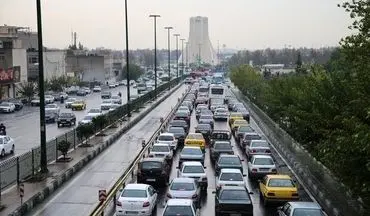 شکل گیری ترافیک در معابر پایتخت/ ترددها رو به افزایش است