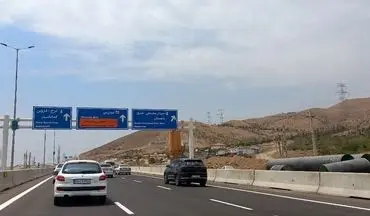 قطعه دوم آزاد راه شهید سلیمانی کرج به صورت آزمایشی زیر بار ترافیک رفت