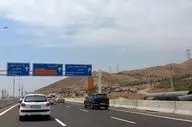 قطعه دوم آزاد راه شهید سلیمانی کرج به صورت آزمایشی زیر بار ترافیک رفت