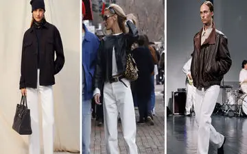 شلوار جین سفید؛ آیتمی کلیدی که کمتر به آن توجه می‌شود