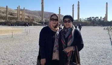 تیپ متفاوت مریم امیرجلالی و دخترش در شیراز