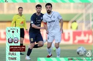 خلاصه بازی چادرملو اردکان 1 - 0 ملوان 0 + ویدئو