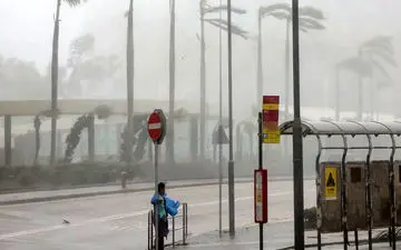 ابرطوفان «رگاسا» جنوب چین و هنگ‌کنگ را فلج کرد؛ ۳ کشور درگیر و ۲ میلیون نفر آواره