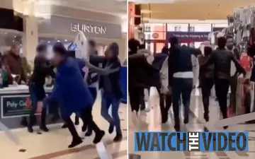 لحظه سرقت ویترین موبایل توسط گروه اراذل و اوباش!