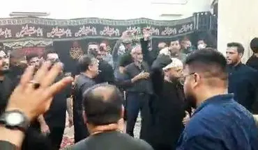 مراسم عزاداری بومیان کیش در حسینیه فاطمه زهرا(س)/فیلم+عکس