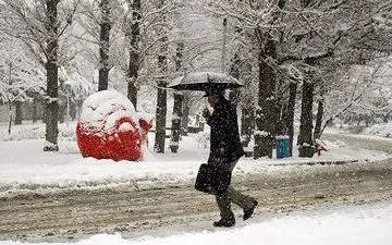  آغاز بارش برف و باران در نوار غربی از چهارشنبه